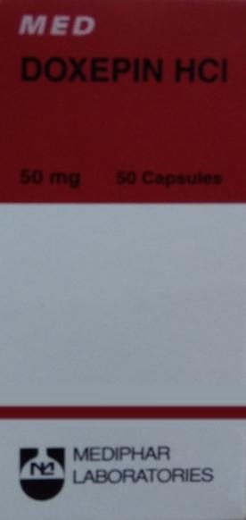 Doxépine 10mg Mediphar